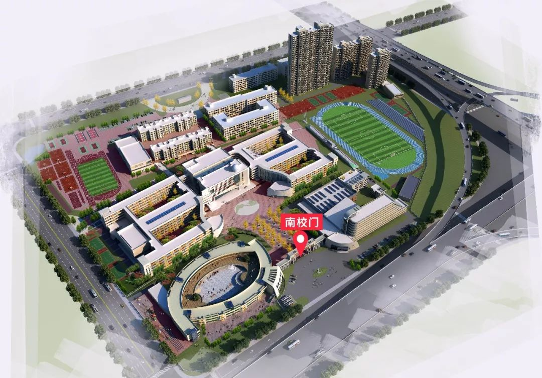 赣州市文清外国语学校南校门正式开工 - 江西文钦教育产业集团
